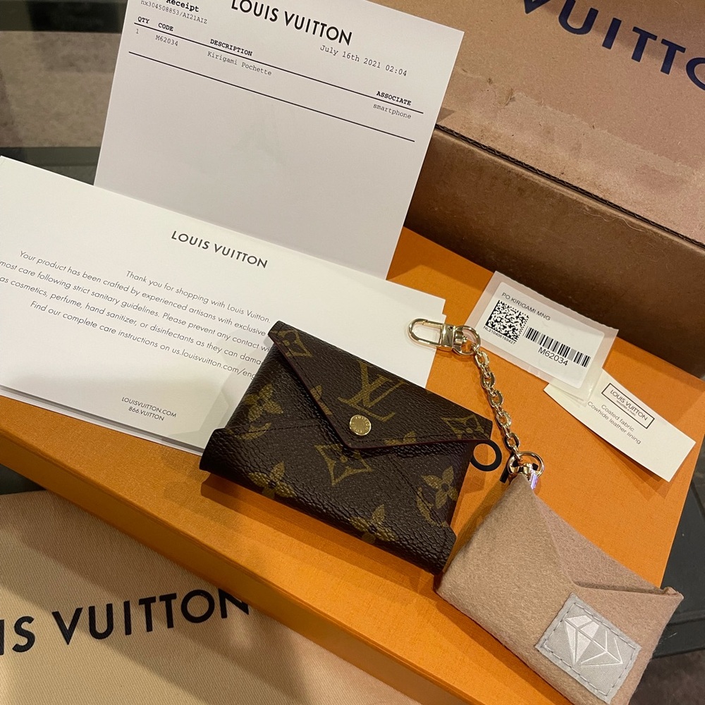 **Sold** Louis Vuitton kirigami small pochette